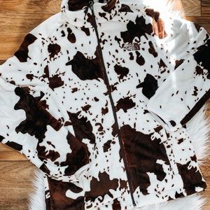 North face cow print Clearance